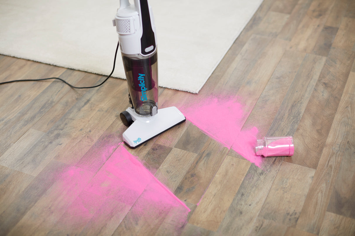 Simplicity Spiffy Broom Vacuum: Lightweight HEPA Stick for Hard Floors - Avon Vacuums