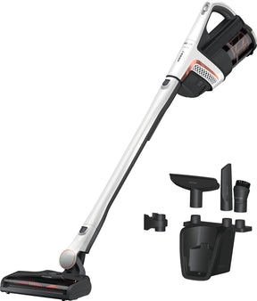 Miele Triflex HX2 Lotus White cordless stick vacuum — full machine view