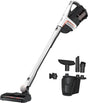 Miele Triflex HX2 Lotus White cordless stick vacuum — full machine view