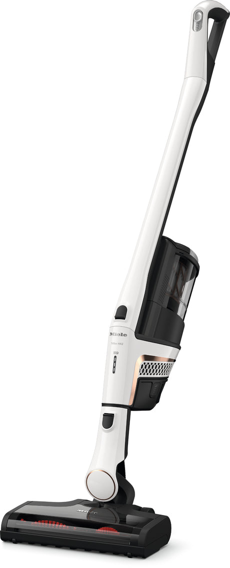 Miele Triflex HX2 Lotus White — handheld mode detail