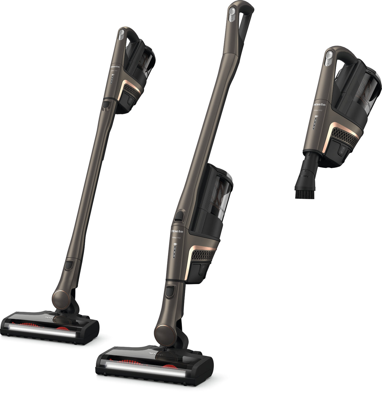 Miele Triflex HX2 Pro Infinity Grey — full machine view