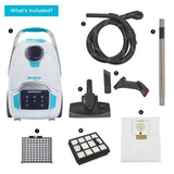 Simplicity Scout Canister Vacuum: Lightweight HEPA Cleaner for Versatile Cleaning - Avon Vacuums