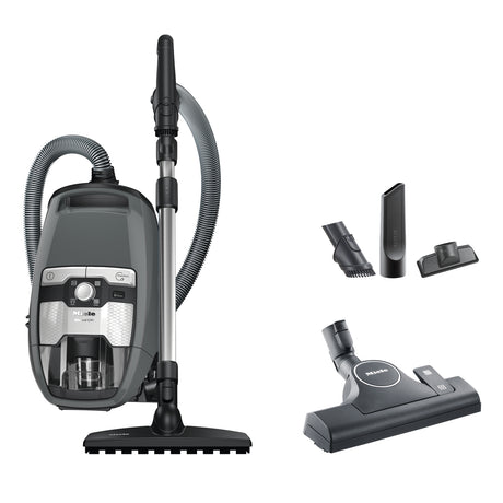 Miele Blizzard CX1 Pure Suction Graphite Grey — side profile