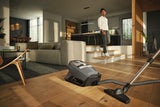 Miele Blizzard CX1 Pure Suction Graphite Grey — hose and wand