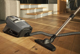Miele Blizzard CX1 Pure Suction Graphite Grey — accessory storage