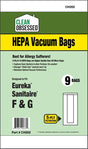 Clean Obsessed Eureka/Sanitaire Type F&G HEPA Bags product photo from Avon Vacuums