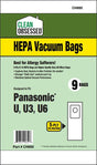 Clean Obsessed Panasonic Type U/U3/U6 HEPA Bags product photo from Avon Vacuums