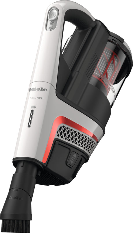 Miele Triflex HX1 Facelift Lotus White — extended reach