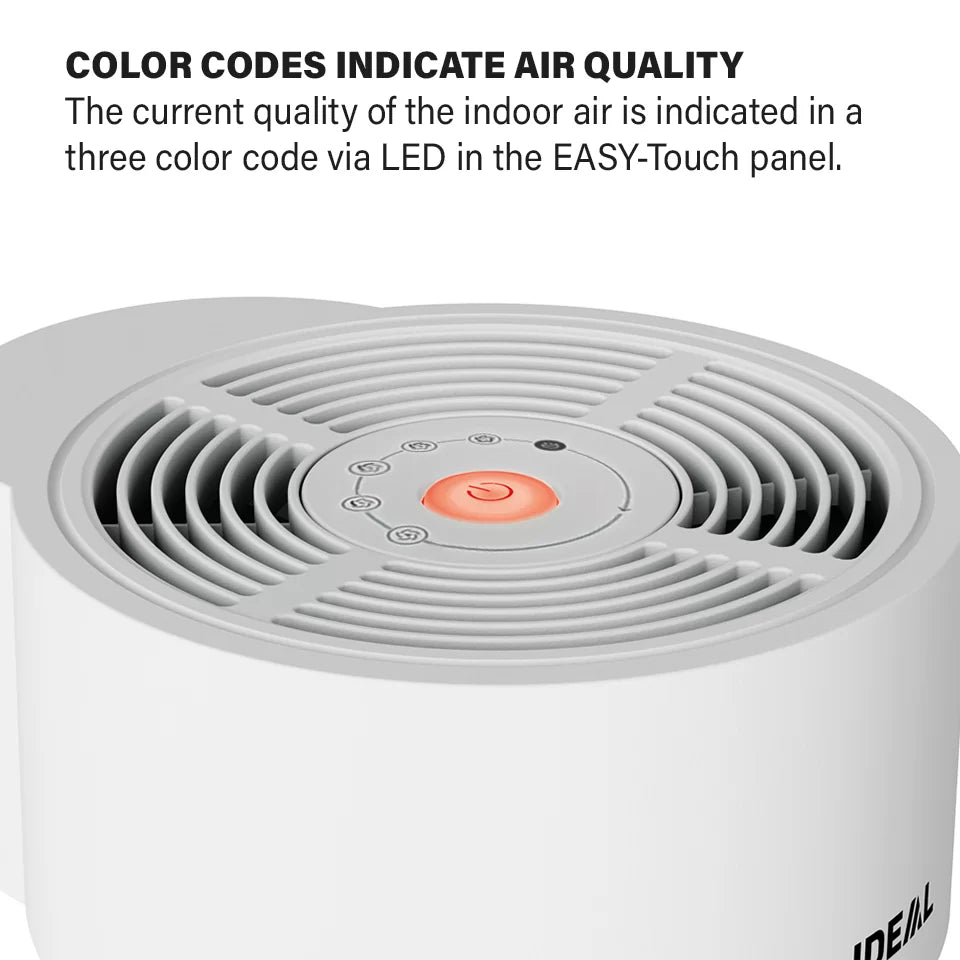 IDEAL AP40 Pro real-time color-coded air quality indicator
