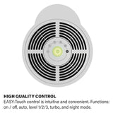 IDEAL AP40 Pro easy-touch controls for auto turbo and night modes