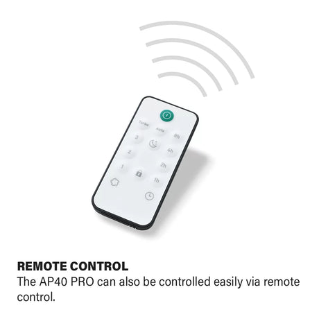 IDEAL AP40 Pro included remote control