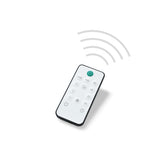 IDEAL AC1027 replacement infrared remote for AP40, AP60, AP80 and AP140 PRO air purifiers, white with Turbo, Auto, speed and timer buttons