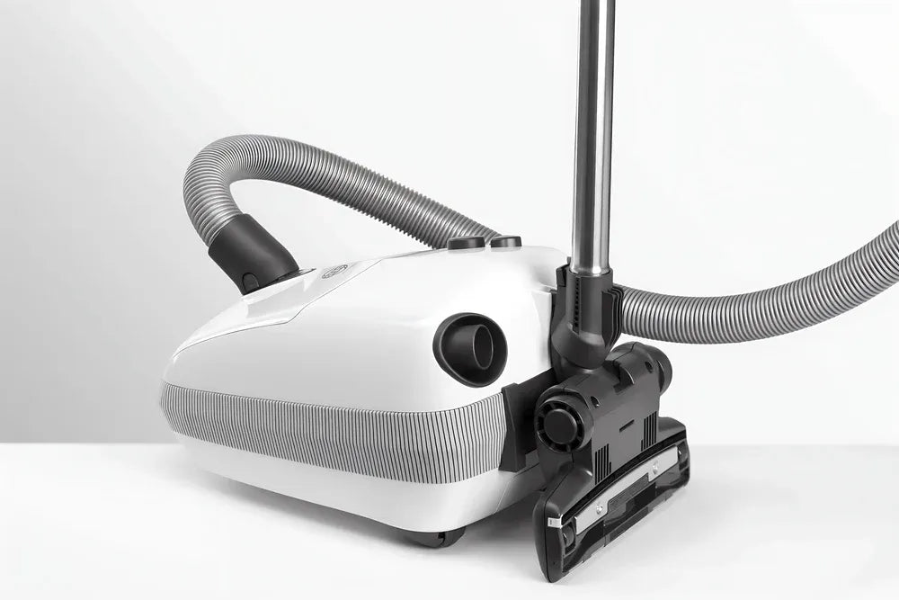 SEBO E1 Kombi Canister Vacuum - German Quiet Versatile Clean - Avon Vacuums