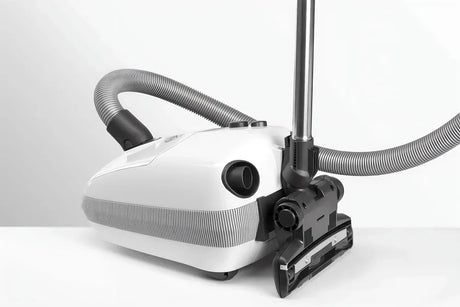 SEBO E1 Kombi Canister Vacuum - German Quiet Versatile Clean - Avon Vacuums