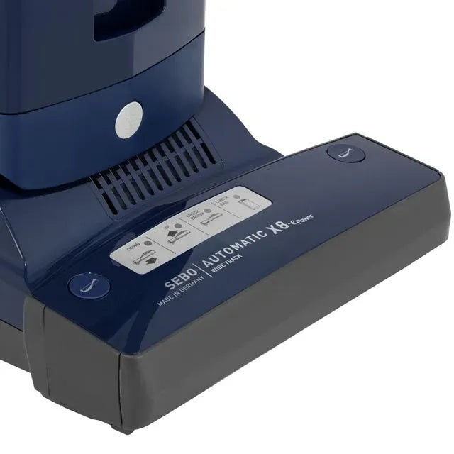 SEBO X8 Widetrack Vacuum - German Wide-Area Cleaning Power - Avon Vacuums