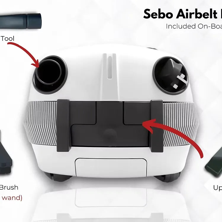 SEBO E3 Premium Canister Vacuum - German Quiet Deep Clean - Avon Vacuums