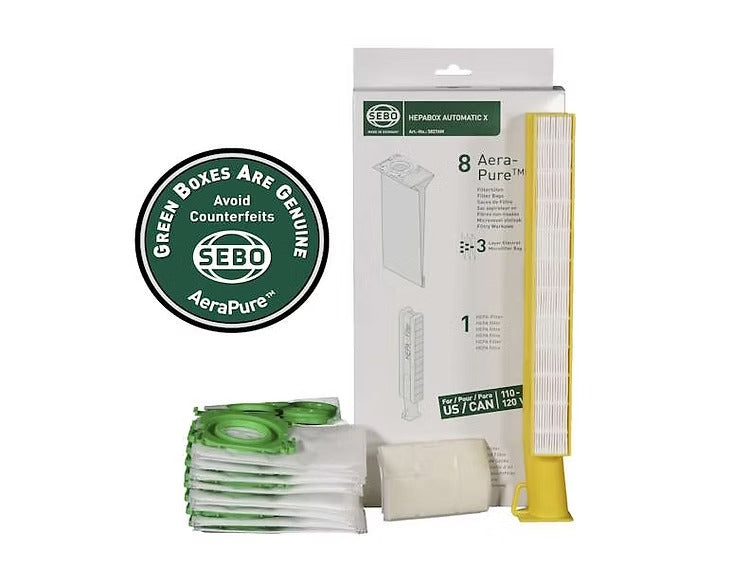 SEBO 5827ER HEPA Service Box - Automatic X Series - Avon Vacuums