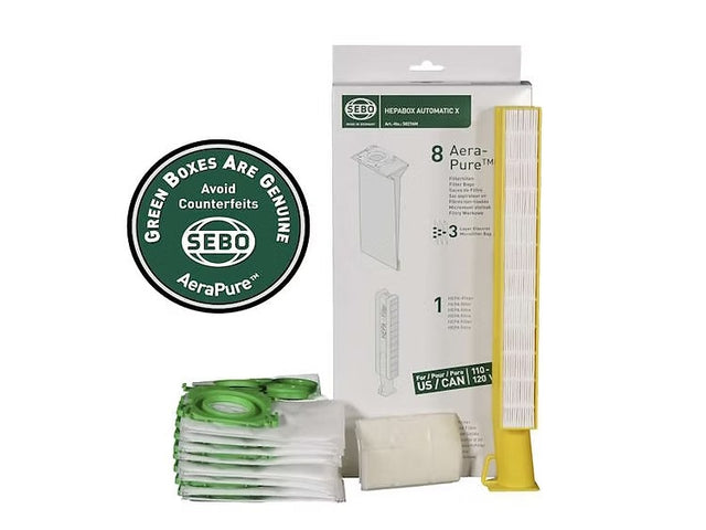 SEBO 5827ER HEPA Service Box - Automatic X Series - Avon Vacuums