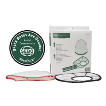 SEBO 8191AM Filter Set D - Airbelt D Series - Avon Vacuums