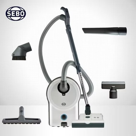 SEBO Airbelt D4 Canister Vacuum - German Ultra-Quiet Power - Avon Vacuums