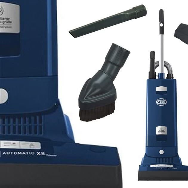SEBO X8 Widetrack Vacuum - German Wide-Area Cleaning Power - Avon Vacuums
