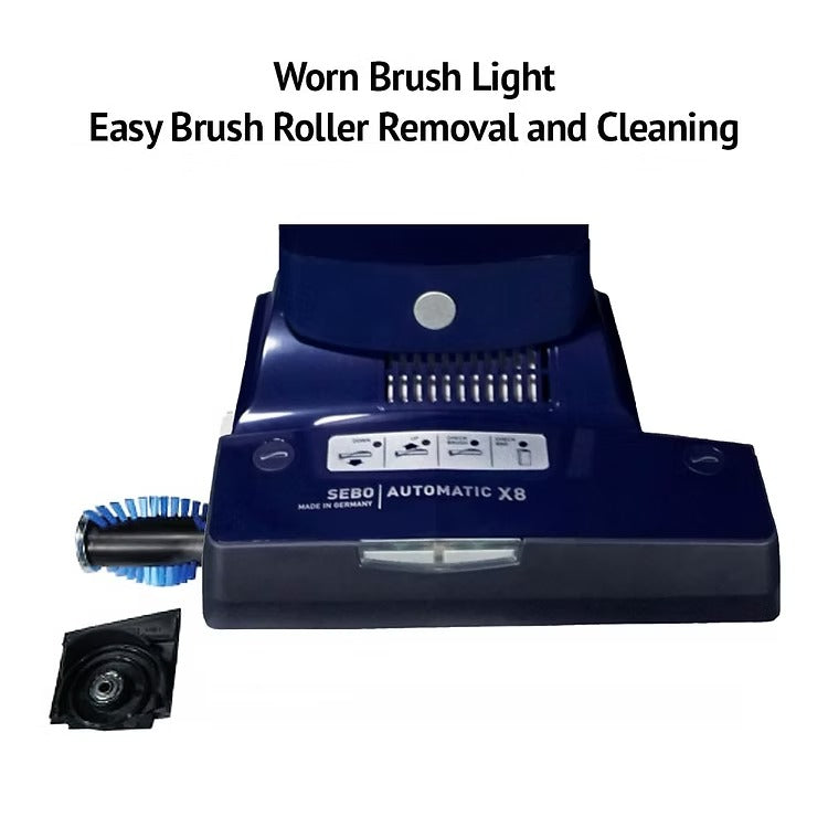 SEBO X8 Widetrack Vacuum - German Wide-Area Cleaning Power - Avon Vacuums