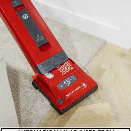 SEBO X4 Boost Upright Vacuum - German Auto Height Power - Avon Vacuums