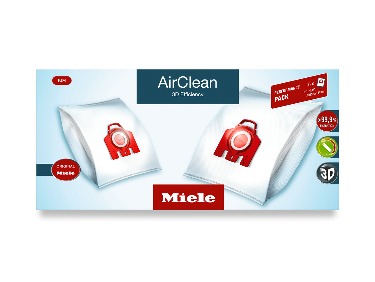 Genuine Miele Performance Pack AirClean 3D Efficiency FJM 10512520