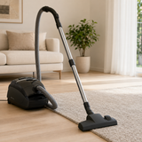Genuine Miele HES Telescopic Wand for Canister Vacuums shown in a realistic home or maintenance setting