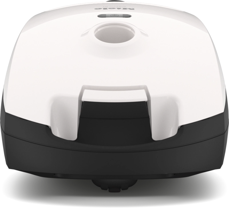 Front view of Miele Classic C1 Cat & Dog PowerLine Canister Vacuum – Lotus White