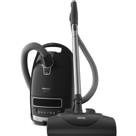 Miele Complete C3 Kona PowerLine full canister vacuum with Electrobrush and hose – Obsidian Black