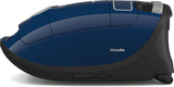 Side view of Miele Complete C3 Marin PowerLine Canister Vacuum – Marine Blue