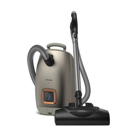 Miele Guard L1 Electro Canister Vacuum — Titanium PF — full vacuum with included floorhead