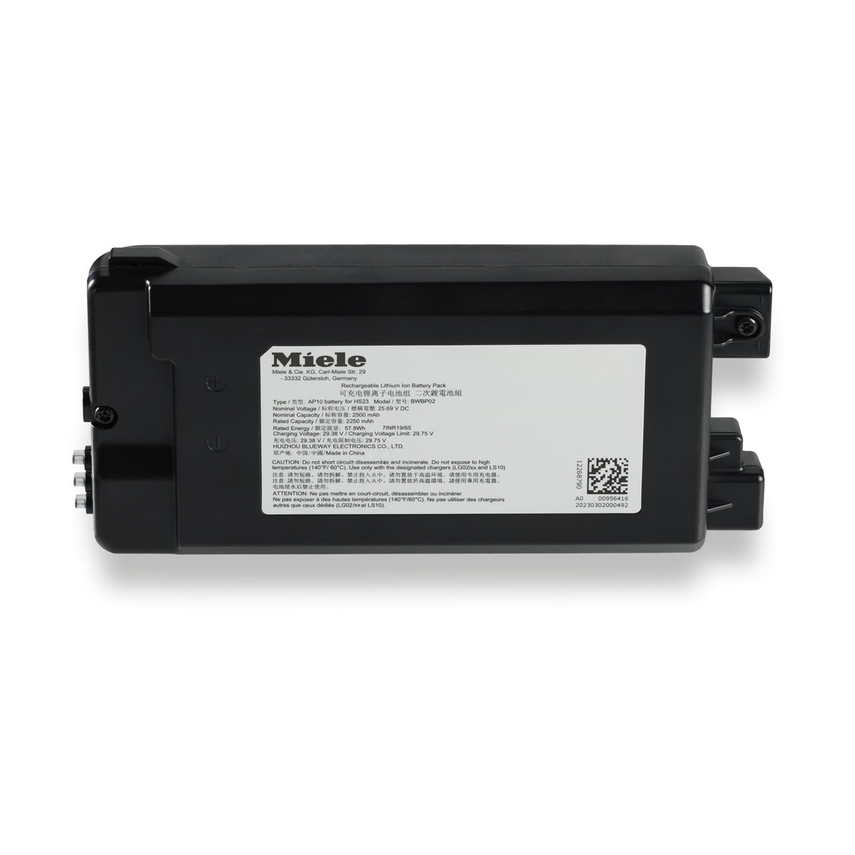 Miele HX-LA 20 Duoflex Basic Lithium-Ion Battery product photo from Avon Vacuums