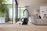 Miele HyClean Air CO FilterBags 4-pack lifestyle with Guard M1 vacuum