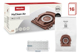 Miele HyClean Air CO Performance Pack contents 16 bags 1 HEPA filter for Guard M1