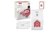 Miele HyClean Air FJM XL Pack contents 8 bags with motor filters