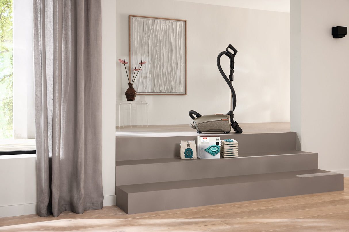 Miele HyClean Air TU XL Pack lifestyle with Guard L1 vacuum