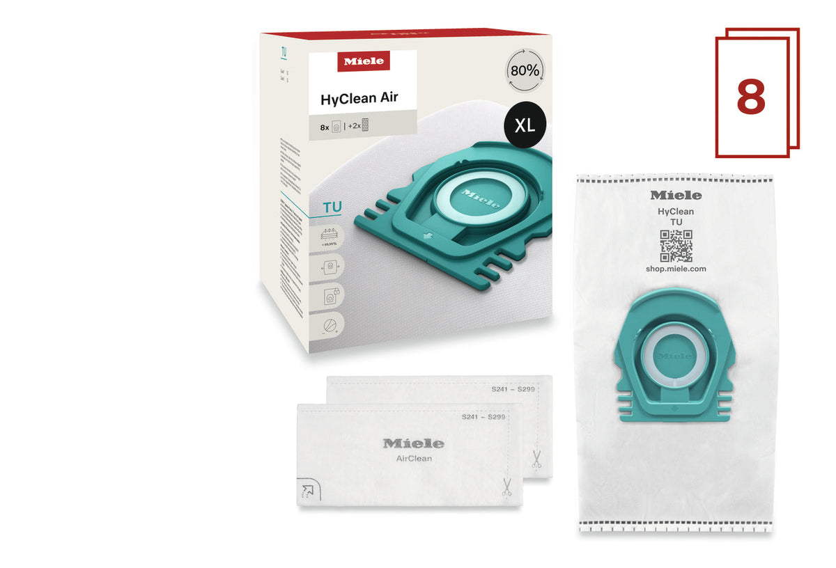 Miele HyClean Air TU bags and AirClean filters