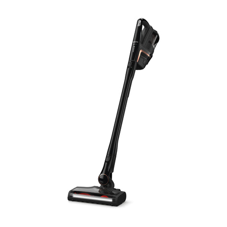 Miele Triflex HX2 Cat & Dog Obsidian Black cordless stick vacuum — complete vacuum in Reach configuration