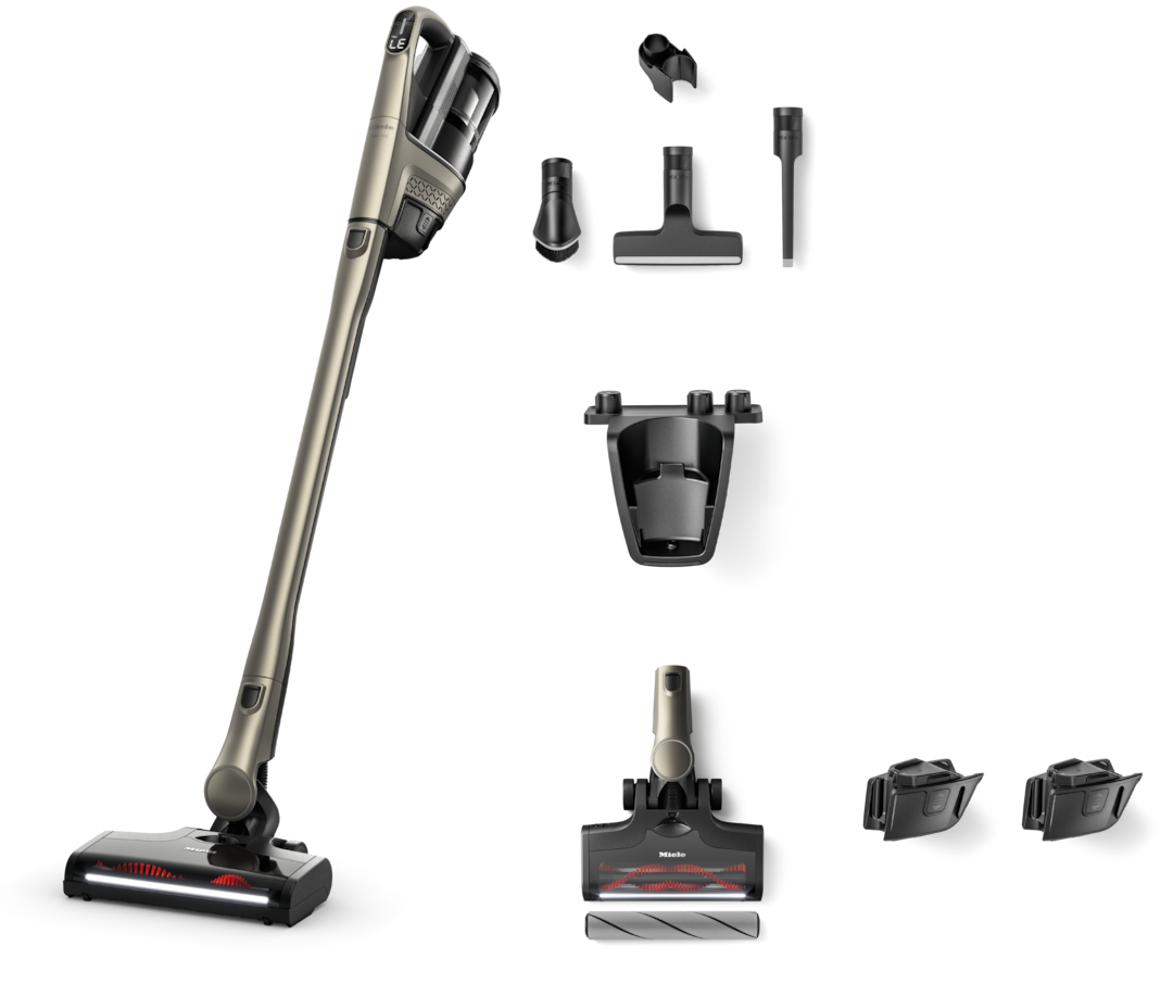 Miele Triflex HX3 Plus Titanium Pearl Finish cordless vacuum