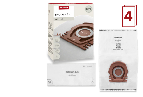 Genuine Miele HyClean Air CO FilterBags | 4-Pack - Avon Vacuums