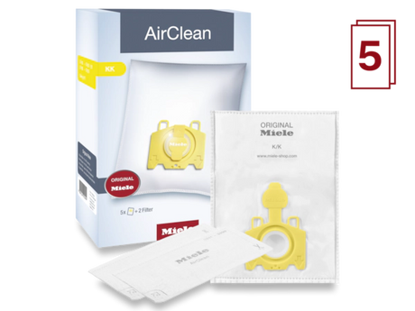 Miele AirClean 3D Efficiency FilterBags Type KK 4 Pack
