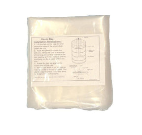 VacuMaid PB-14MK plastic bag liner 4-pack for 14-inch dirt canisters with air-channel design