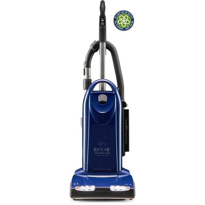 Riccar Tandem Air Premium Pet Vacuum R40P.8: HEPA Upright Cleaner - Avon Vacuums