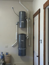 S3600 Cyclonic with Two 7.2” Premier By-Pass Motors 240 volt - Avon Vacuums
