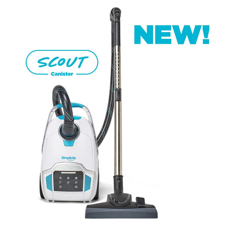 Simplicity Scout Canister Vacuum: Lightweight HEPA Cleaner for Versatile Cleaning - Avon Vacuums