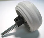 SEBO 2306HG Wheel, complete (light gray)