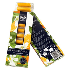 Genuine SEBO FRESH Orange Blossom retail pack containing 8 scent sticks