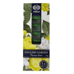 Genuine SEBO FRESH English Garden retail pack containing 8 scent sticks